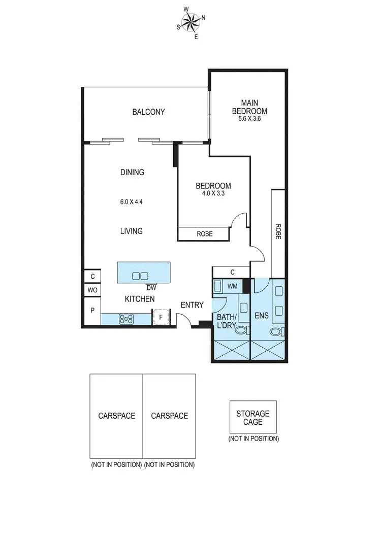 Floorplan of Homely apartment listing, 110/30 Warleigh Grove, Brighton VIC 3186