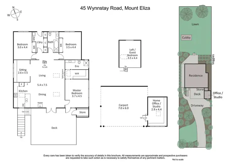 Floorplan of Homely house listing, 45 Wynnstay Road, Mount Eliza VIC 3930