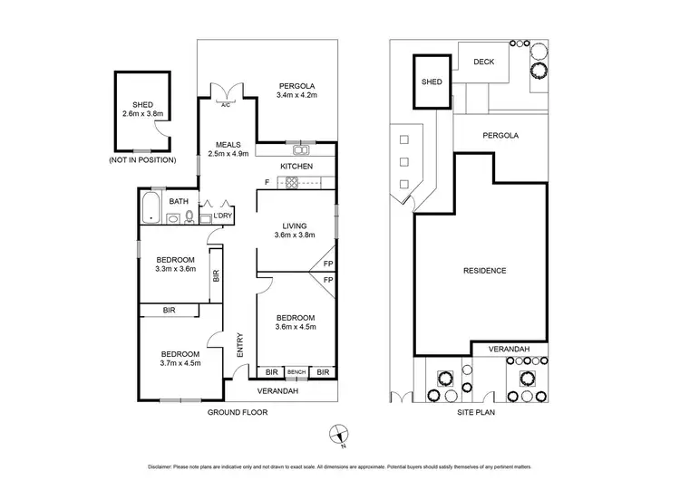 Floorplan of Homely house listing, 17 Catherine Street, Geelong West VIC 3218