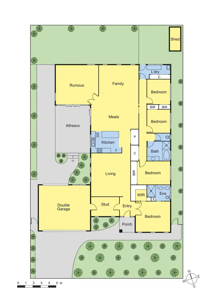Floorplan of Homely house listing, 11 Kossatz Terrace, Doreen VIC 3754