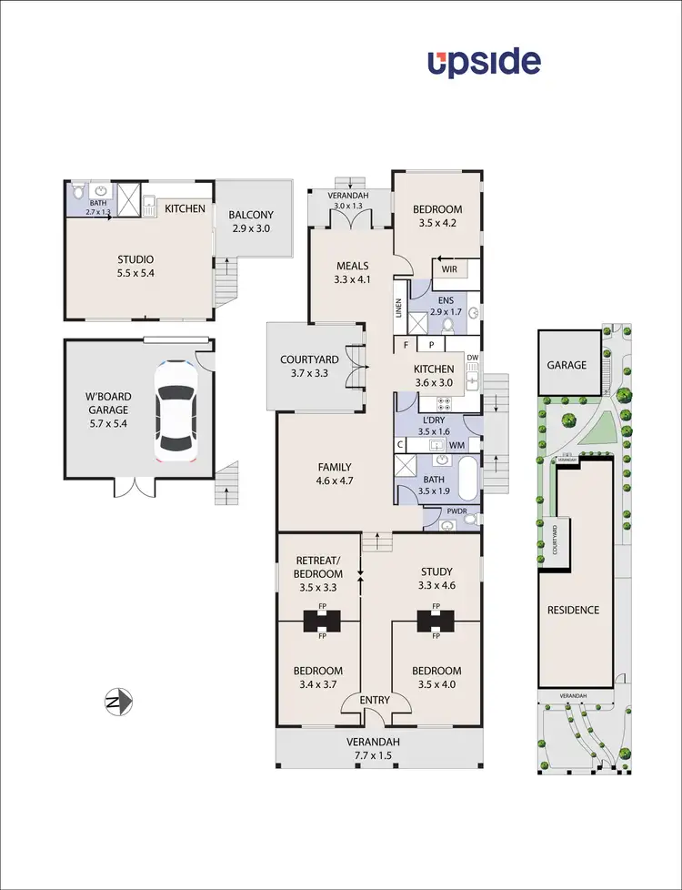 Floorplan of Homely house listing, 36 Como Street, Alphington VIC 3078