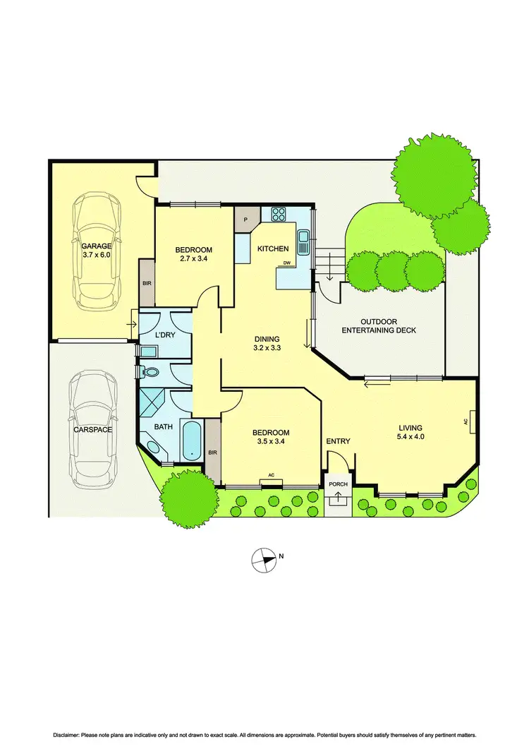 Floorplan of Homely unit listing, 2/105 Esdale Street, Nunawading VIC 3131