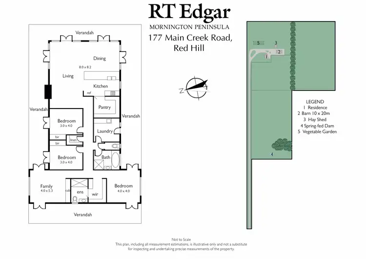 Floorplan of Homely house listing, 177 Main Creek Road, Red Hill VIC 3937