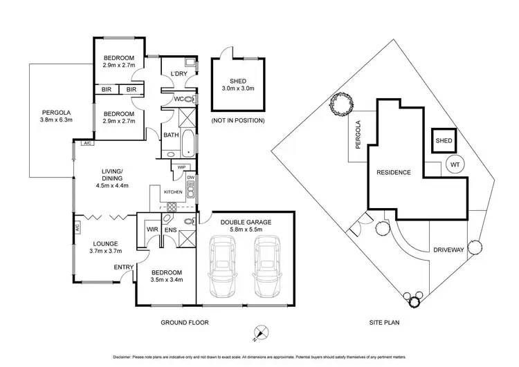 Floorplan of Homely house listing, 3 Ash Court, Waurn Ponds VIC 3216