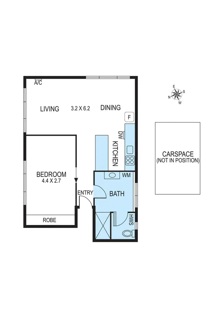 Floorplan of Homely apartment listing, 8/11-13 Bertram Street, Elsternwick VIC 3185
