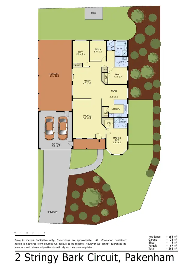 Floorplan of Homely house listing, 2 Stringybark Circuit, Pakenham VIC 3810