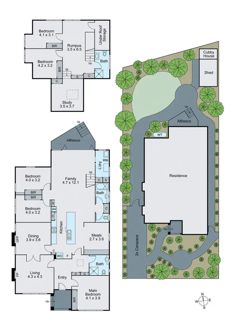 Floorplan of Homely house listing, 23 Eleanor Street, Ashburton VIC 3147