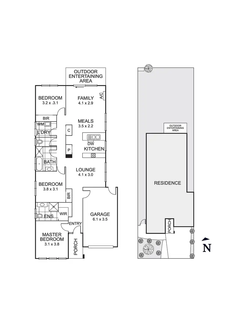 Floorplan of Homely house listing, 50 Fitzwilliam Drive, Doreen VIC 3754