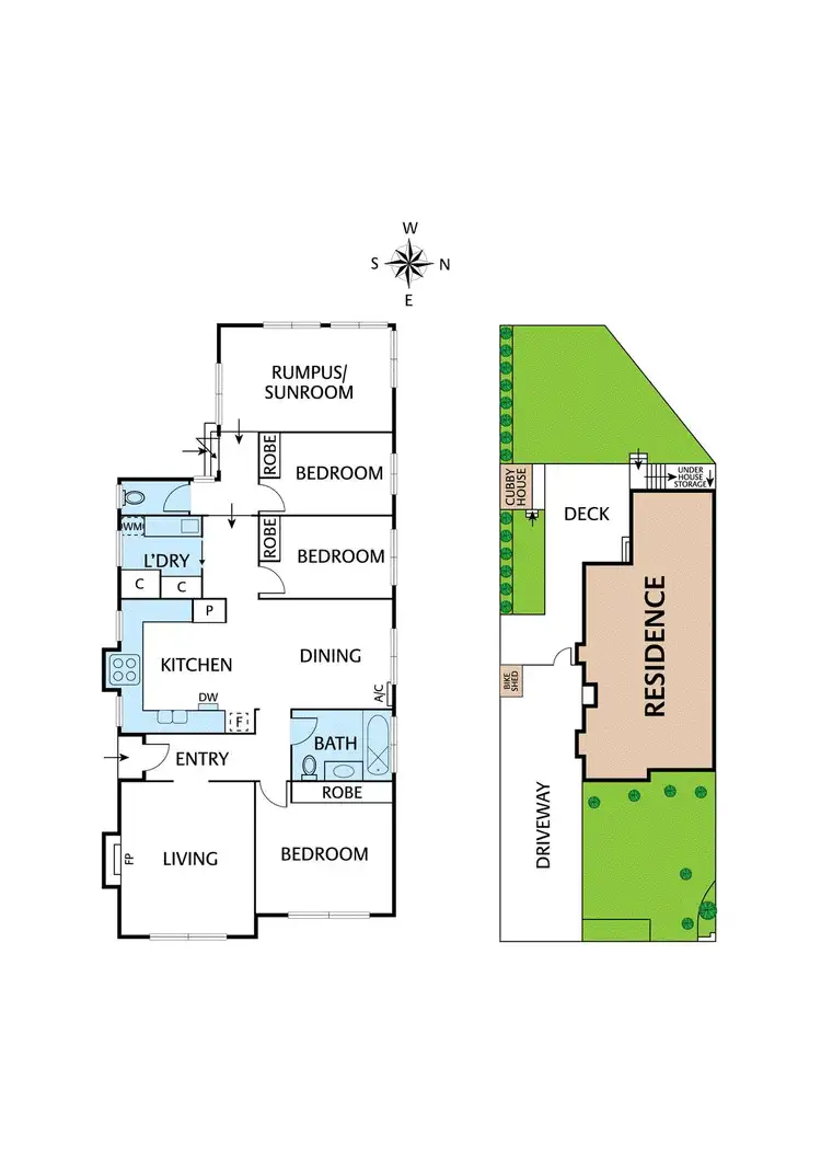Floorplan of Homely house listing, 1/21 Alexander Street, Montmorency VIC 3094