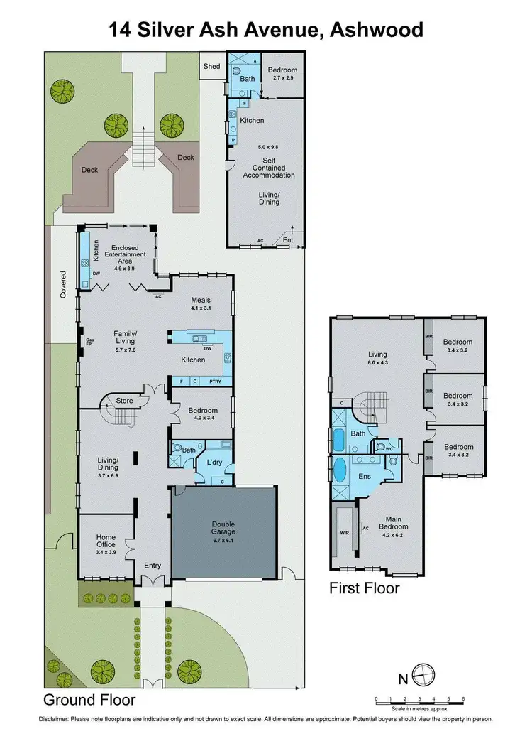 Floorplan of Homely house listing, 14 Silver Ash Avenue, Ashwood VIC 3147
