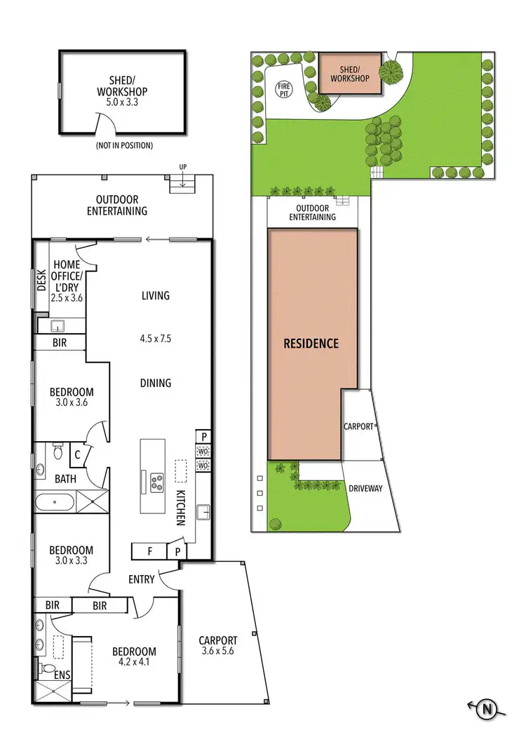 Floorplan of Homely house listing, 16 Morphett Avenue, Ascot Vale VIC 3032