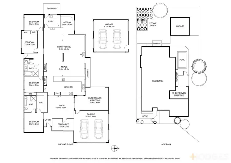Floorplan of Homely house listing, 2/17 Lake Avenue, Ocean Grove VIC 3226