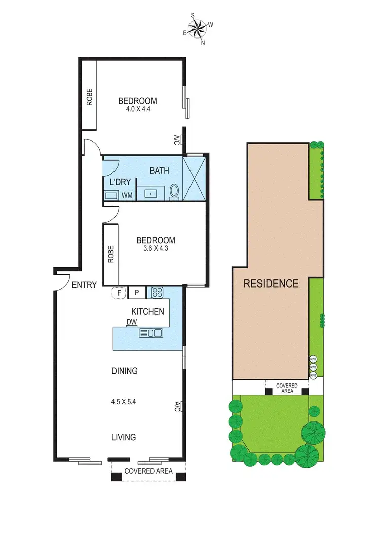 Floorplan of Homely apartment listing, 3/18 Bleazby Street, Bentleigh VIC 3204