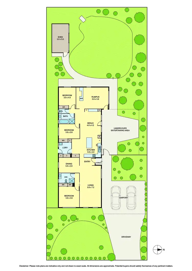 Floorplan of Homely house listing, 18 Louisa Place, Templestowe VIC 3106