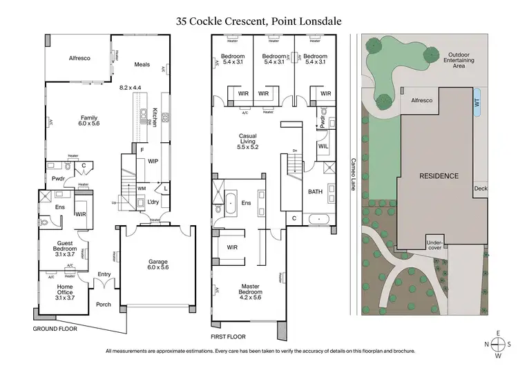 Floorplan of Homely house listing, 35 Cockle Crescent, Point Lonsdale VIC 3225
