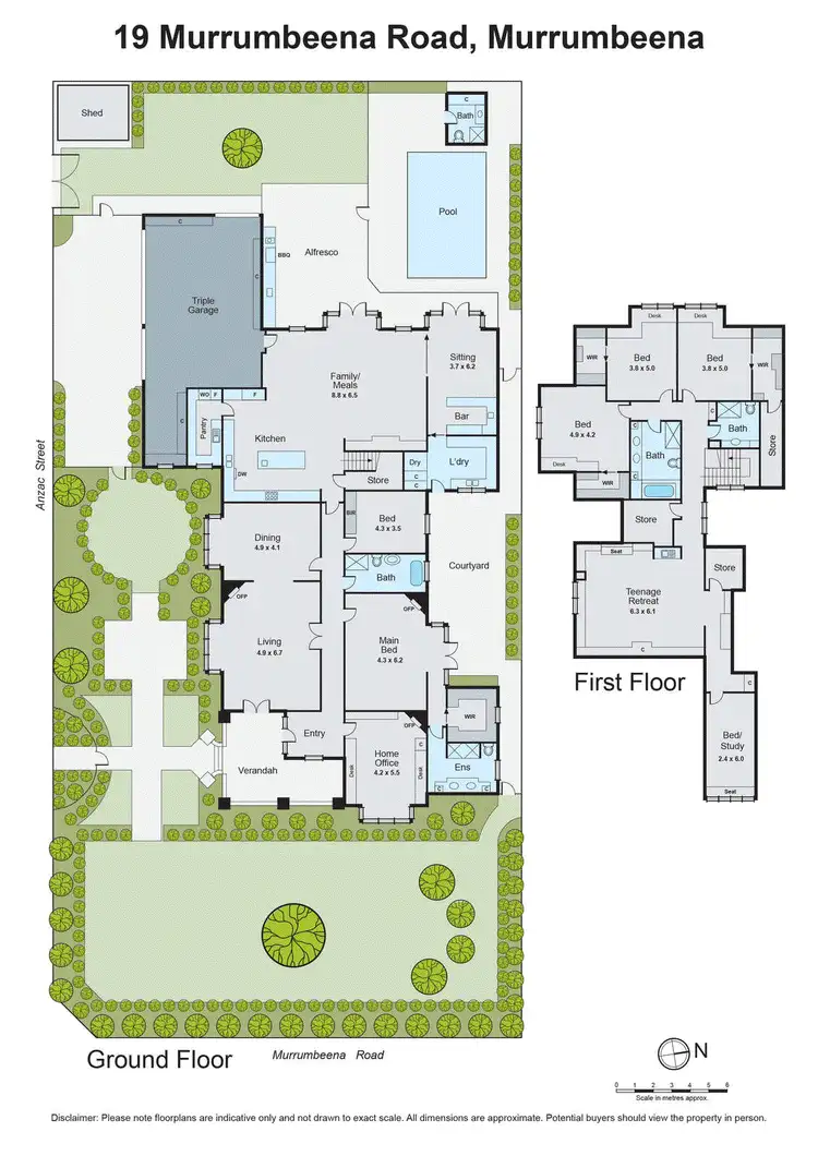 Floorplan of Homely house listing, 19 Murrumbeena Road, Murrumbeena VIC 3163