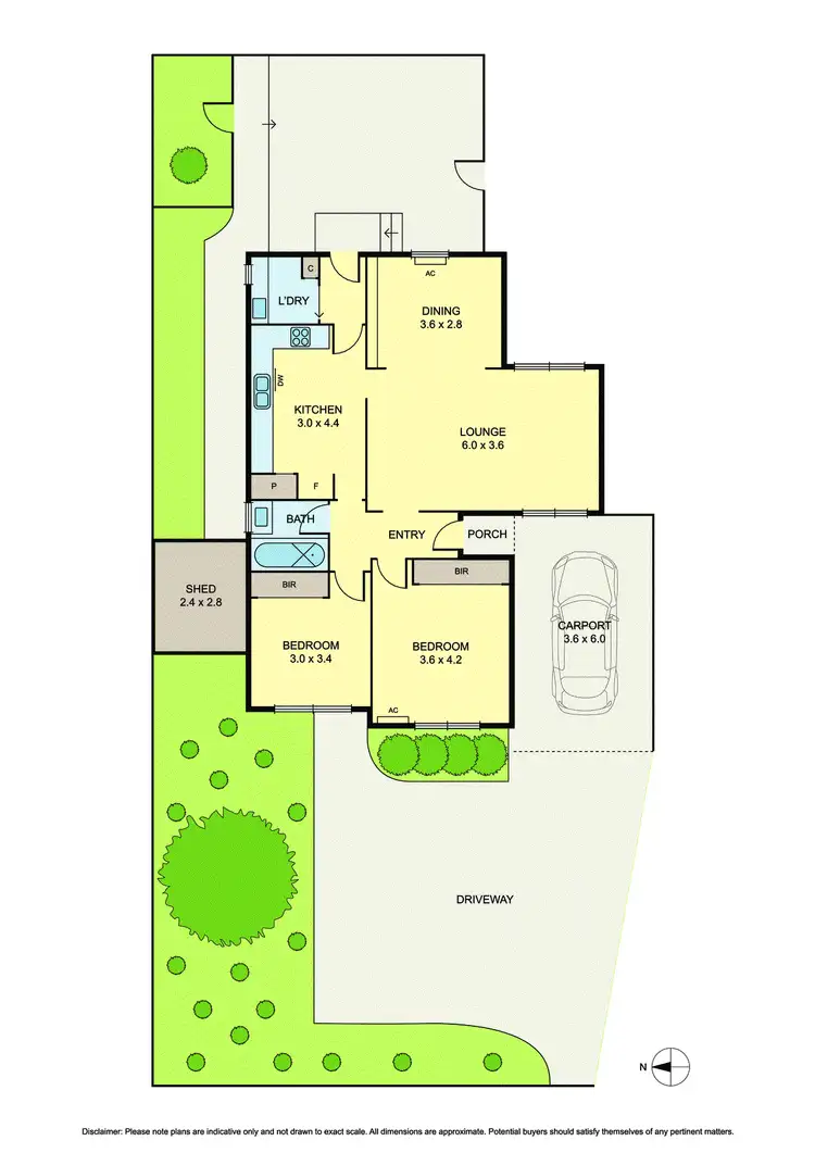 Floorplan of Homely unit listing, 1/34 Sherbrook Avenue, Ringwood VIC 3134
