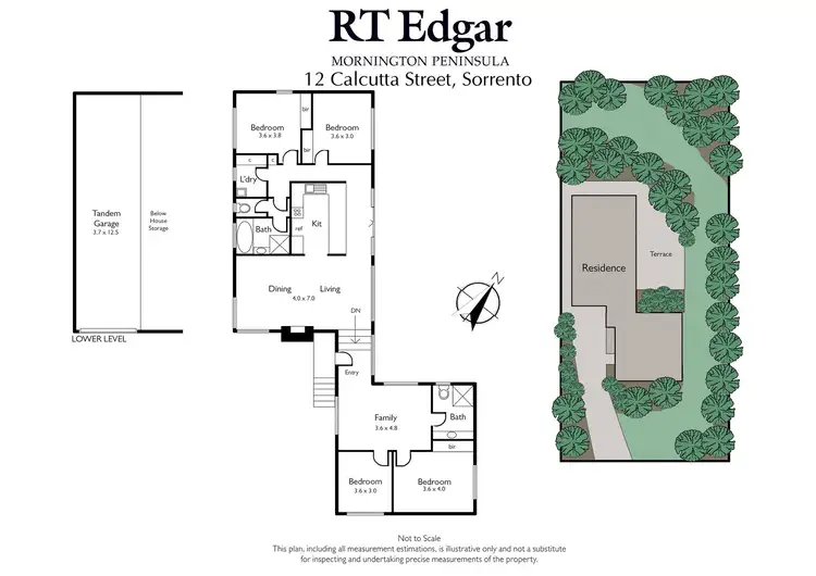 Floorplan of Homely house listing, 12 Calcutta Street, Sorrento VIC 3943