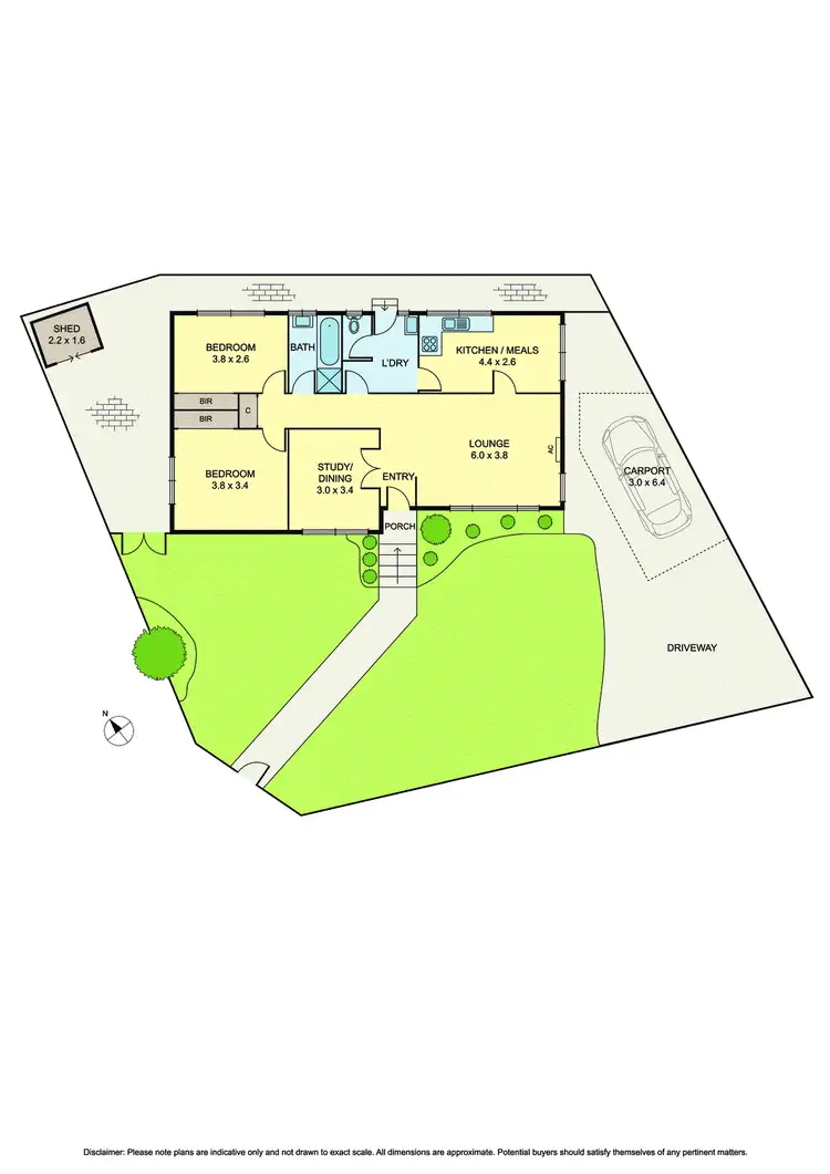 Floorplan of Homely house listing, 5 Marina Street, Vermont VIC 3133