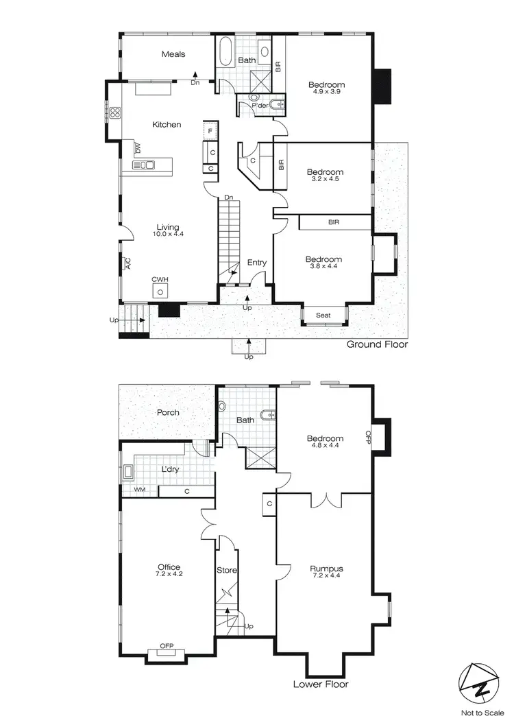 Floorplan of Homely house listing, 3 Hillcrest Road, Nerrina VIC 3350