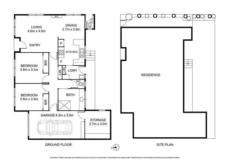 Floorplan of Homely unit listing, 3/22 Elizabeth Street, Highton VIC 3216