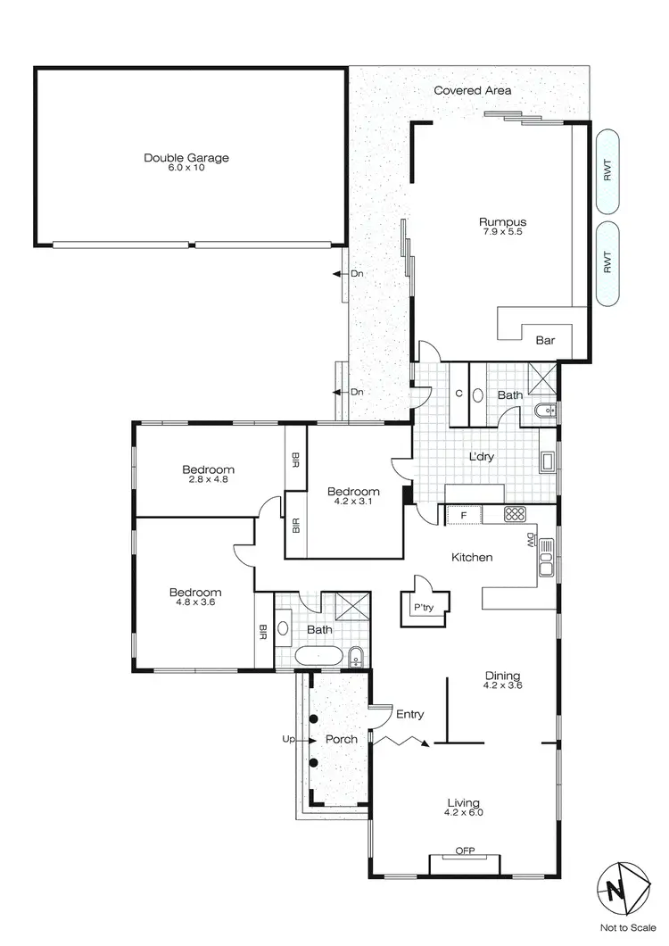 Floorplan of Homely house listing, 7 Haddon Street, Lake Wendouree VIC 3350