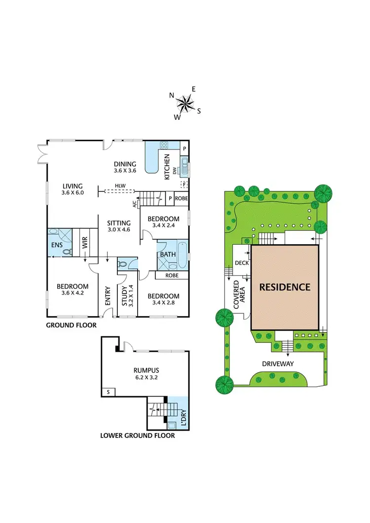 Floorplan of Homely house listing, 341 Main Road, Montmorency VIC 3094