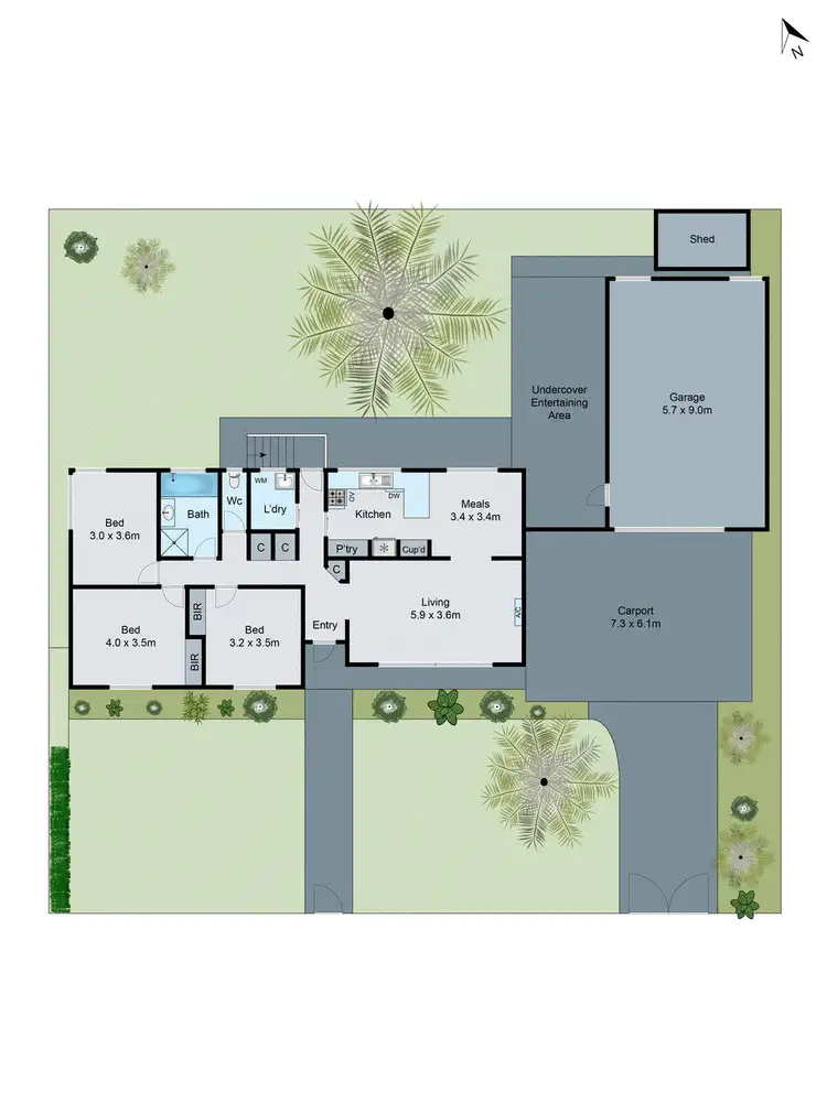 Floorplan of Homely house listing, 19 Solomon Street, Mount Waverley VIC 3149