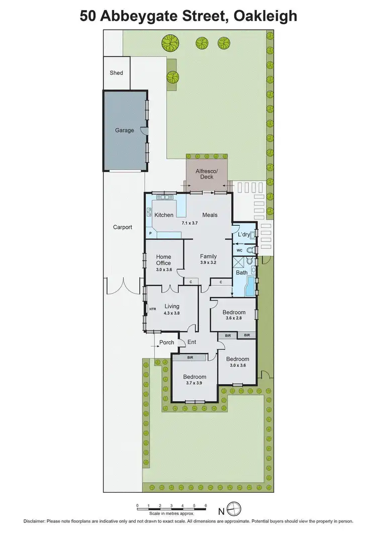 Floorplan of Homely house listing, 50 Abbeygate Street, Oakleigh VIC 3166