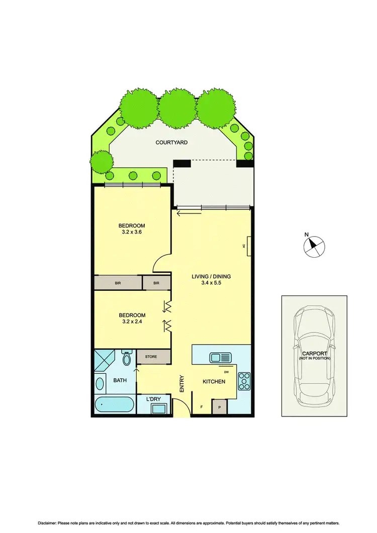 Floorplan of Homely apartment listing, 21/81-97 Mitcham Road, Donvale VIC 3111