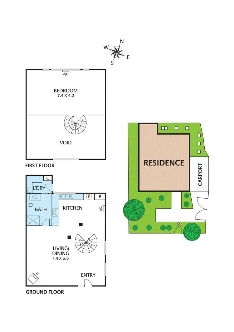 Floorplan of Homely unit listing, 68A Gladstone Road, Briar Hill VIC 3088