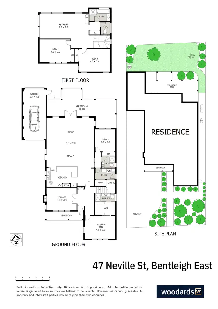 Floorplan of Homely house listing, 47 Neville Street, Bentleigh East VIC 3165
