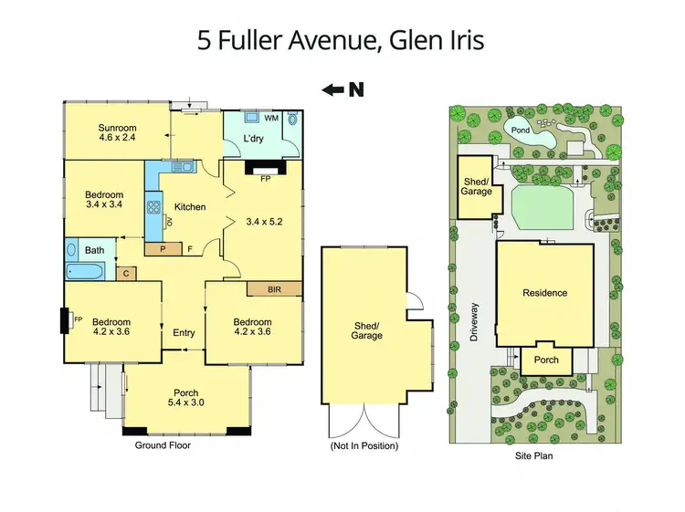 Floorplan of Homely house listing, 5 Fuller Avenue, Glen Iris VIC 3146