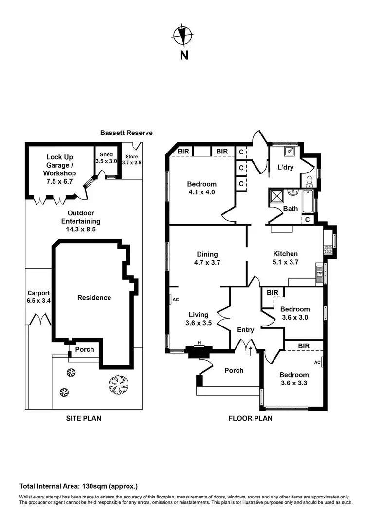 Floorplan of Homely house listing, 7 Margot Street, West Footscray VIC 3012