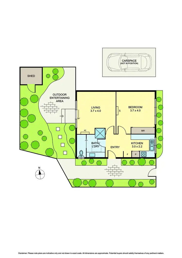 Floorplan of Homely unit listing, 3/27A Laburnum Street, Blackburn VIC 3130
