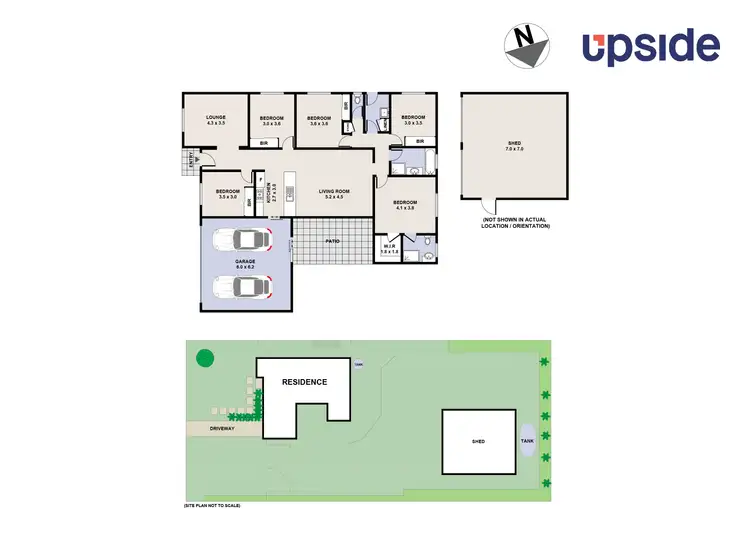 Floorplan of Homely house listing, 35 Pippin Way, Orange NSW 2800