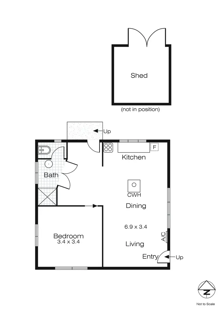 Floorplan of Homely house listing, 59 High Street, Beaufort VIC 3373