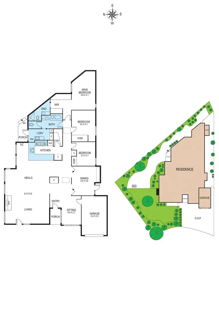 Floorplan of Homely house listing, 21 Bataba Street, Moorabbin VIC 3189