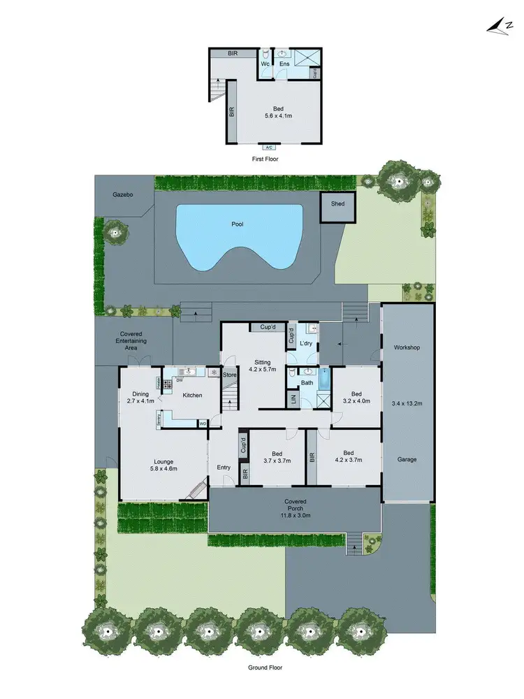 Floorplan of Homely house listing, 10 Coronation Street, Mount Waverley VIC 3149