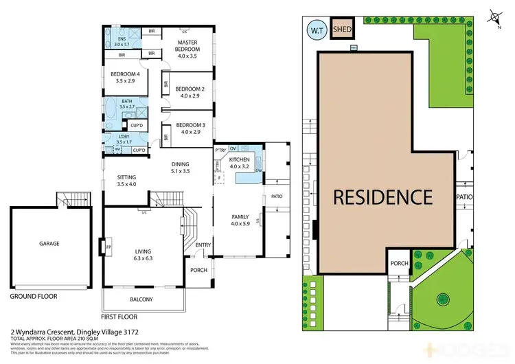Floorplan of Homely house listing, 2 Wyndarra Crescent, Dingley Village VIC 3172