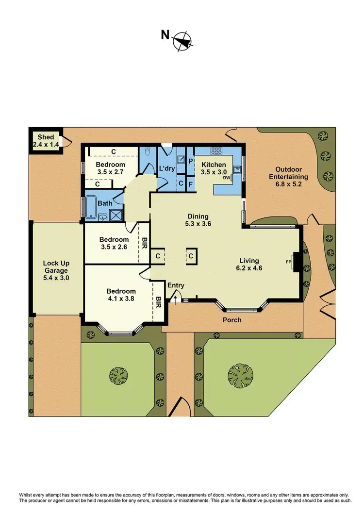 Floorplan of Homely house listing, 20 Hibiscus Court, Altona Meadows VIC 3028