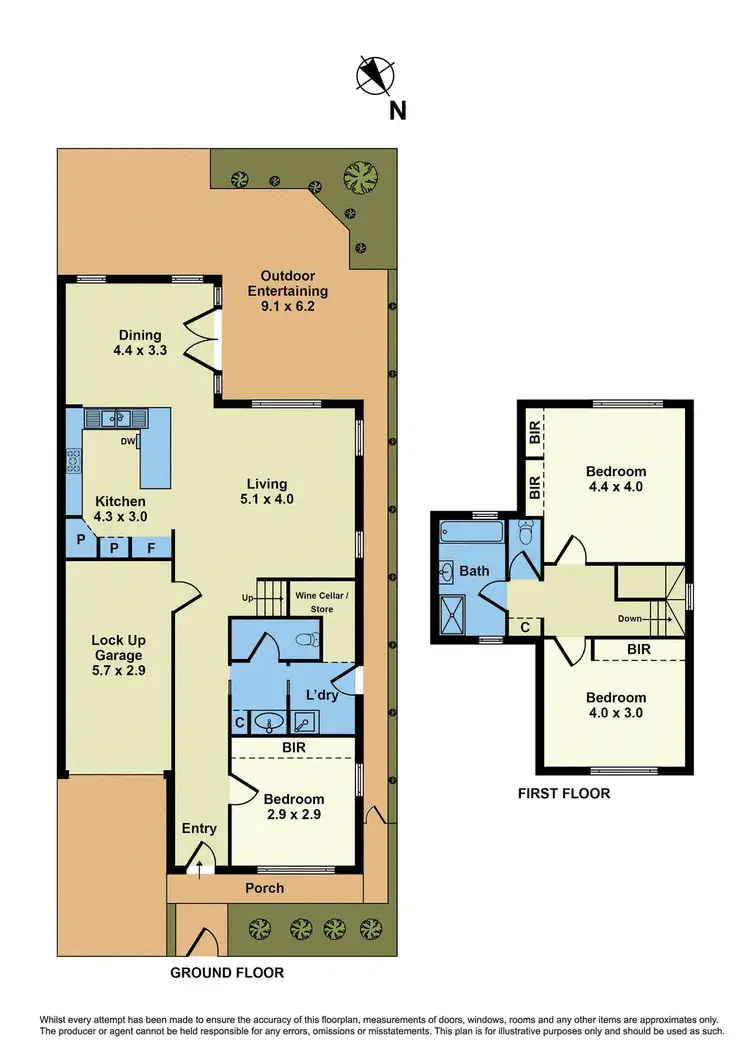 Floorplan of Homely house listing, 11 Castle Street, Williamstown VIC 3016