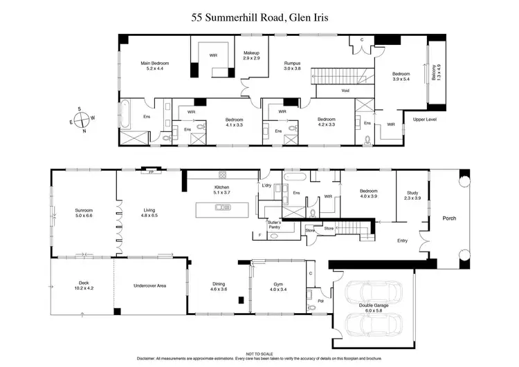 Floorplan of Homely house listing, 55 Summerhill Road, Glen Iris VIC 3146