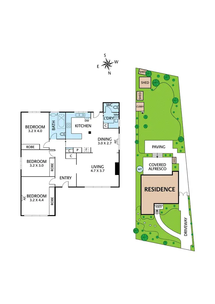 Floorplan of Homely house listing, 51 Forster Street, Ivanhoe VIC 3079