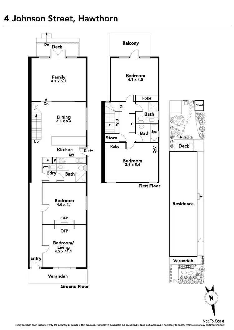 Floorplan of Homely house listing, 4 Johnson Street, Hawthorn VIC 3122