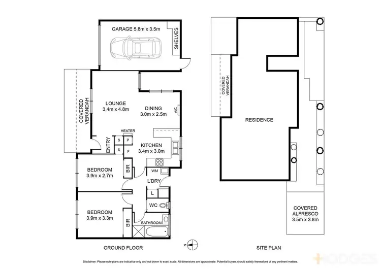 Floorplan of Homely unit listing, 7/352 Anakie Road, Norlane VIC 3214