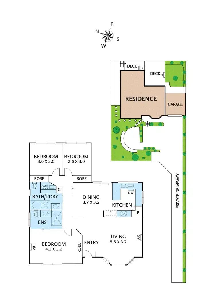 Floorplan of Homely house listing, 1/48 Beard Street, Eltham VIC 3095