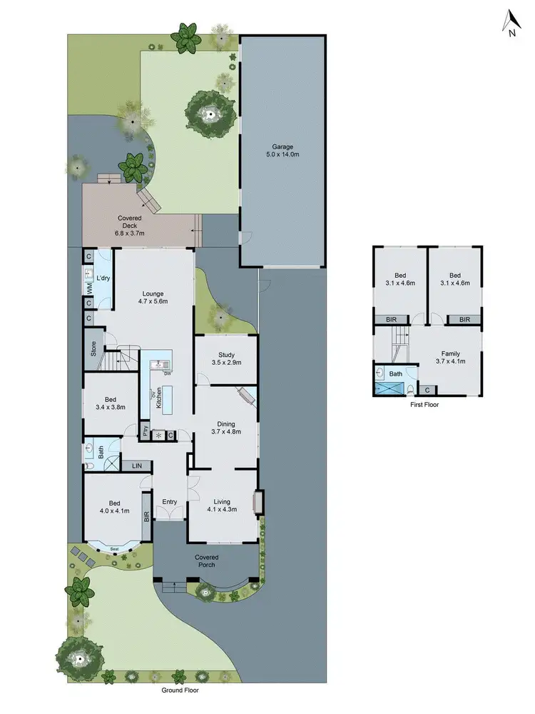 Floorplan of Homely house listing, 10 Stewart Street, Murrumbeena VIC 3163