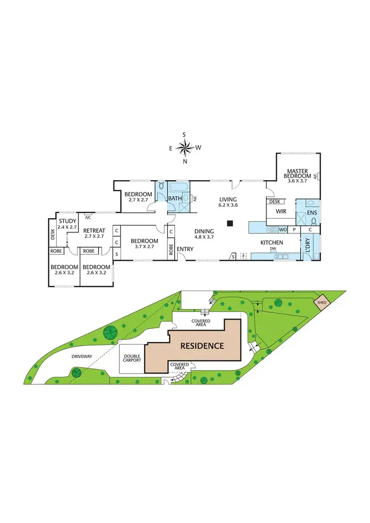 Floorplan of Homely house listing, 144 Glen Park Road, Eltham North VIC 3095