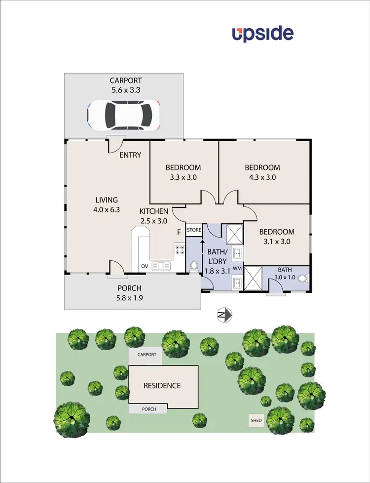 Floorplan of Homely house listing, 32 Melville Street, Tootgarook VIC 3941